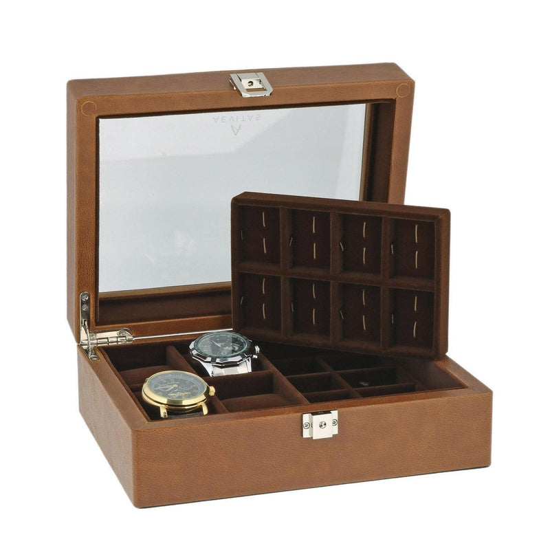 Wooden watch sale and cufflink box