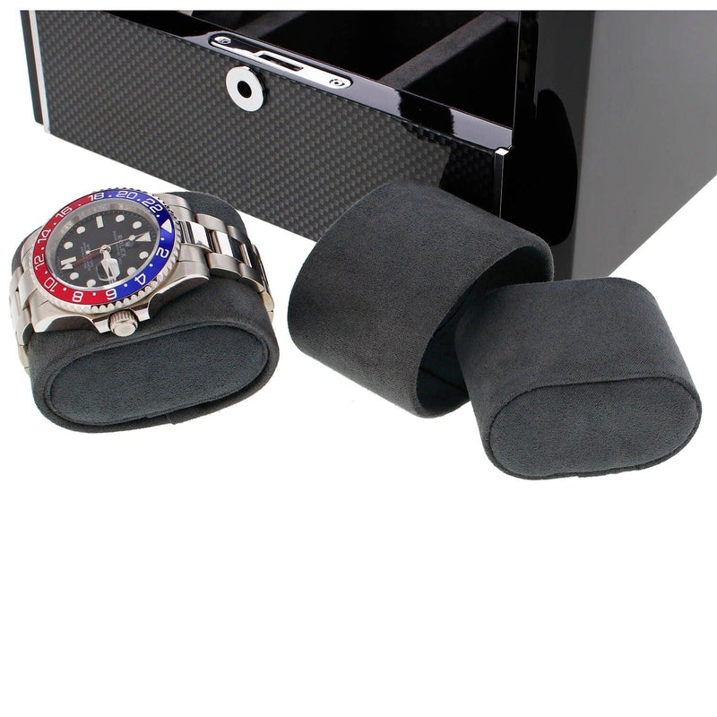 Carbon Fibre Watch Box Premium Quality for 12 Watches by Aevitas