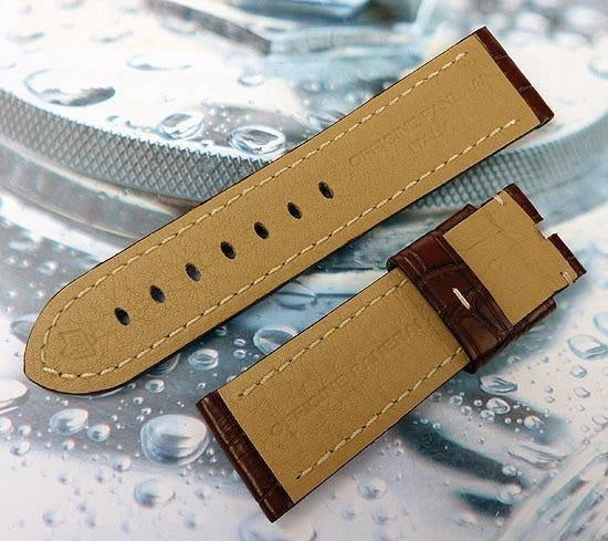 Medium Brown Alligator 24-22 mm Panerai Strap 24-22 BA 115-75 - Swiss Watch Store UK