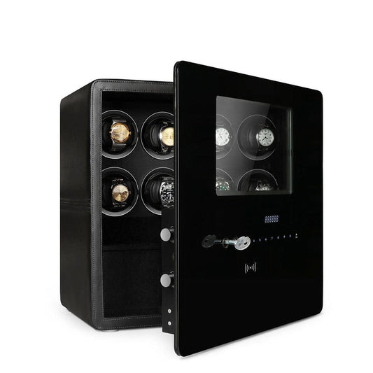 Watch Winder Safe for 8 Watches Black Edition by Aevitas